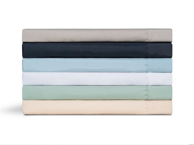 Brushed Microfiber Sheets, Stacked